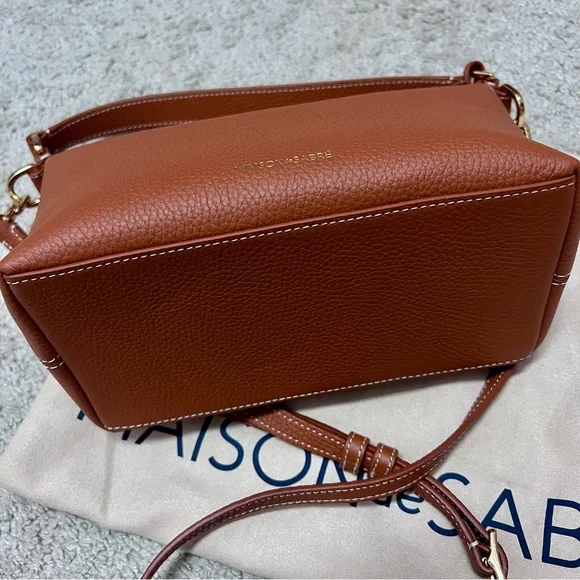 MAISON de SABRÉ small leather soft hobo - Picture 15 of 16